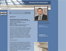 Tablet Screenshot of mohamedatef.net